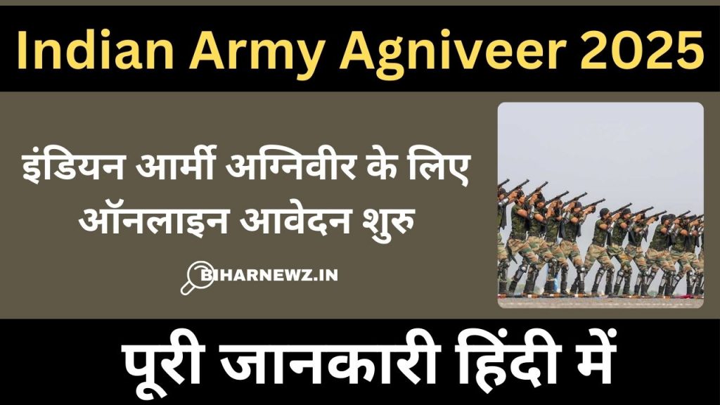 Indian Army Agniveer Exam Date 2025: आवेदन प्रक्रिया, परीक्षा तिथि, एडमिट कार्ड और पूरी जानकारी